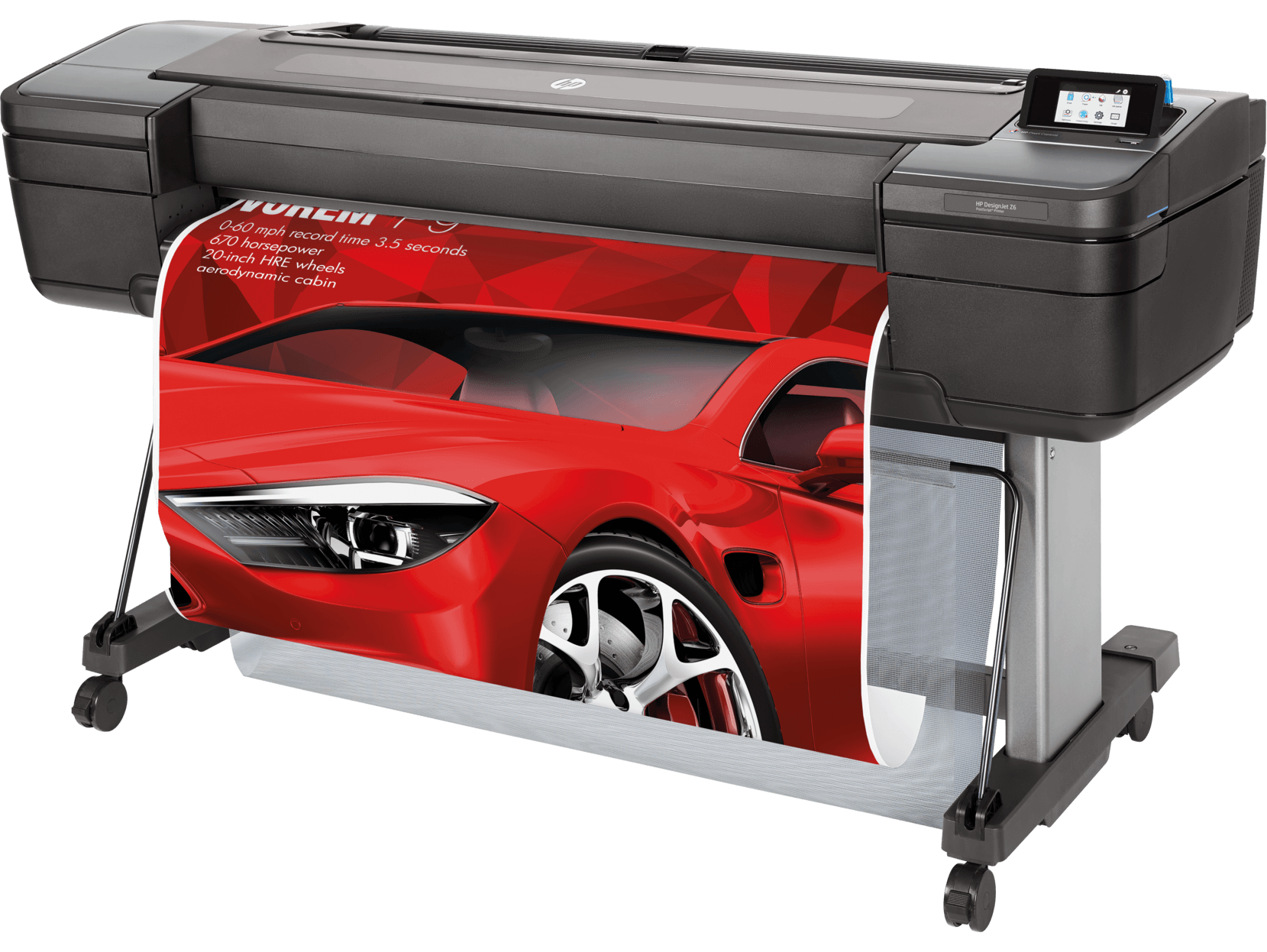 HP DesignJet HD Pro Z6 PostScript Inkjet Large Format Printer - 44 ...